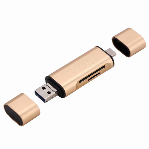 1USB 3.0 Reader Dual Slot Adapter Für Laptop Smartphone