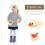 1Set Strohhut Set Für Kinder Mit Sonnenhut Strohtasche 4