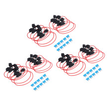 Inline Fuse Holder ATC/ATO Add-A-Circuit Car Fuse Holder 30 Pack Fuse TAP Adapter with 30 Pcs 15 AMP Standard Fuses