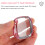 2Stk Einfacher Tpu Watch Protector Pink, Modisches Zubehör 4