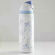 suitable for 32 oz Owala Urban Outfitters Exclusive Tied and Ture FreeSip Blue Bow Bottle-jc