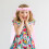 1St Schleier Haarreif Kinder Rosa 3