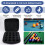 Sac de Rangement pour Boules de Billard (16 Compartiments) avec Double Fermeture Éclair - Accessoires de Billard 3