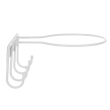 1Stk Weißer Ballhalter Wandrack Für Fußball Und Basketball