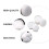 2Sets Transparent Weiße Silikon DIY Schmuck Box Formen 4