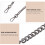 1Stk Kette Leder Und Alloy Zur 4