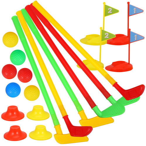 2Sets Golfs Spielsets Für Kinder, Fördert Koordination Drinnen