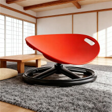 (Red) Rotating Sensory Chair | Heavy-Duty, Multi-Scenario Use for Relaxation, Fitness, and Office | Red and Orange