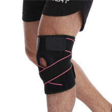Breathable Non-Slip Knee Brace Adjustable Knee Brace Sports Knee Support Brace for Meniscus Tear Running Gym