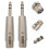 2Stk Xlr 3-Poliger Audioadapter Für Studiotechnik 7