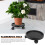Kunststoff-Blumenschalenuntersetzer Mit Wasserfestem Design 4