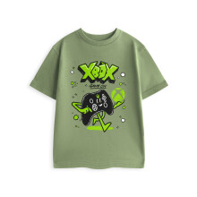 (7-8 Years) Xbox Short Sleeved T-Shirt (Boys Green)