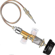 Low Pressure Gas Fireplace Failure Safety Control Valve Kit Gas Heater Thermocouple Replacement 5/8