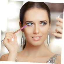 Augenbrauenkamm mit Zupfnadel, Wimpernlifting-Stift aus Edelstahl, Wimperndauerwellen-Werkzeug für Salon und Heimgebrauch