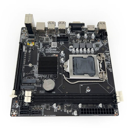 H61S 1155-Pins DDR3-Moderkort för Bärbar Dator DNF Studio Stöder M.2 I3 I5-Processor H61 17x17