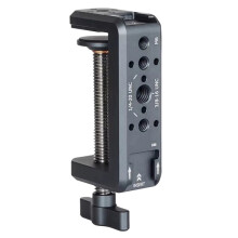 C Clamp Desk Camera Mount C-Clamp with 1/4" 3/8" Thread, Desktop DSLR Mount for Photo Studio Video Camera,Light Stand B