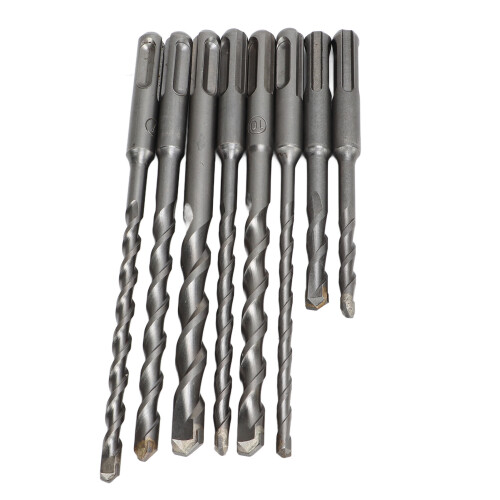 Hammerbohrer 8er-Set für Stein