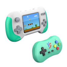 X9M Retro Handheld Game Console 3inch Screen Built-in 666 Games Support Dual Player Nostalgia Game Pad Children'S Toy B