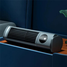 Ventilatore a torre senza pale ricaricabile tramite USB, portatile, verticale, da scrivania, per casa, ufficio e camera da letto.