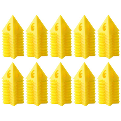 100Pcs  Paint Stands Tool Set for Woodworking Paint Rack Paint Spray Bracket Auxiliary Triangular Paint Pad 1