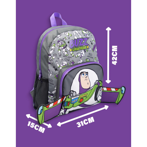 Disney Disney Toy Story Backpack (Boys Grey) 2