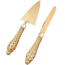 Pattern Handle Cutlery Knife Set Pizza Bread Shovel Handmade Cake Knife Family Dinner Knife Home Baking Utensils