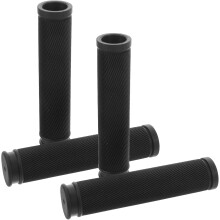 4-teiliges Set Gummi-Lenkergriffe für Mountainbikes, rutschfest, robust, schwarz