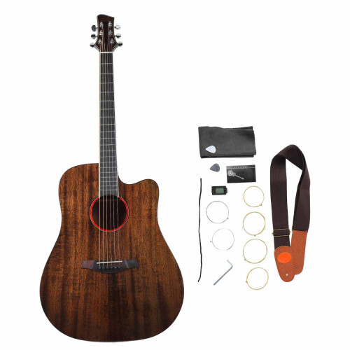41 Zoll Anfänger Gitarre Set Folk