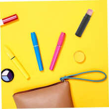 25 leere Lippenstift-Tubendeckel aus Kunststoff, nachfüllbar, zur Aufbewahrung von Lipgloss, geeignet für DIY-Kosmetik.