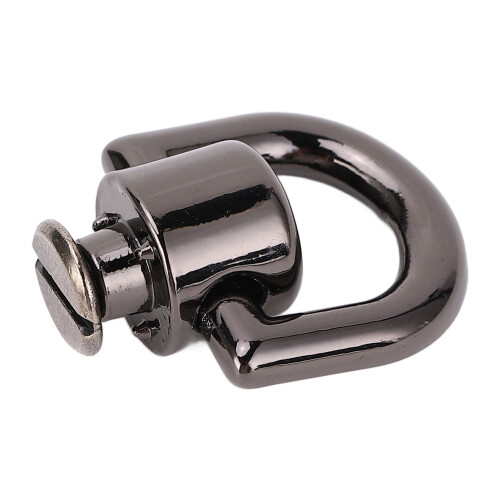 20 D-Ringe mit Nieten 19 mm Metall 2