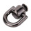 20 D-Ringe mit Nieten 19 mm Metall 20