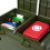 Faltbare Campingbox mit Deckel, Grün, 50L 7