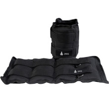 Poids de poignet/cheville DuoFlex 2 x 2 kg