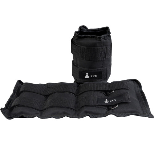 Poids de poignet/cheville DuoFlex 2 x 2 kg