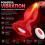 X-Toyz Remote Controlled Vibrating Butt Plug with LED Light USB Rechargeable Waterproof Black 3