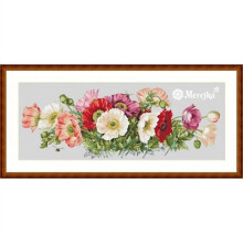 Merejka Kit de broderie Coquelicot