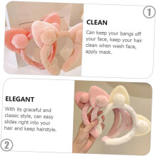 2er-Pack Katzenohren-Haarreifen, Tierohren-Haarreifen, Make-up-Haarreifen für Katzenliebhaber, perfekt für Halloween, Partys und den Alltag.