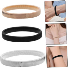 Paar Herren-Metallarmbänder mit Federmechanismus, rutschfeste Manschetten, Armbänder für Sport, Alltag und Partys, Modeschmuck