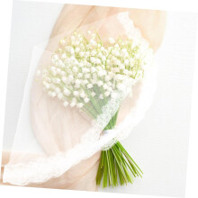 Brautschleier aus Spitze mit floraler Stickerei, einlagig, weiß, für Braut und Junggesellinnenabschied