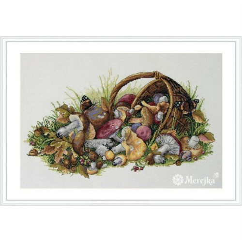 Merejka Kit de broderie Champignons