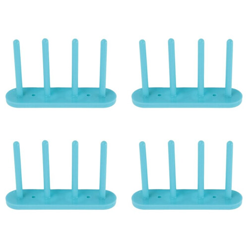 4pcs Magnetic Sewing Machine Bobbin Holder Spool Storage Rack with Strong Magnetic Base for Organized Accessibility