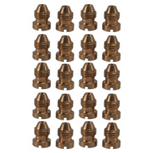Foam Cannon Orifice Nozzle Tips, High Replacement Thread Nozzle for Snow Foam Lance, 1.0 mm, 20-Pack