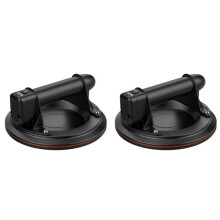 2 Set 8Inch 200kg Electric Vacuum Suction Cup Bearing Capacity Heavy Duty Vacuum Lifter