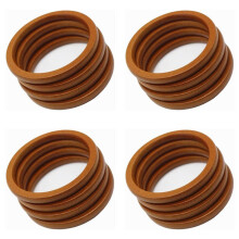 16PCS Wooden Round Shaped Handles Replacement for Handmade Bag Handbags Purse Handles
