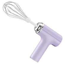 Electric Egg Beater Wireless Electric Food Mixer Handheld Mixer with 3 Speed Settings Baking Dough Cake Cream Milk Whisk