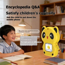 AI Intelligent Robot Toy for Xiaozhi Responses Interactive Emotional Companion Pet with Chat Voice Control Yellow