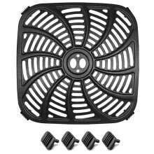 Para Freidora de Aire para  8QT GAF858 GAF823, Accesorios para Freidora de Aire Cuadrados de Aproximadamente 9,6'' X 9,6'': Bandeja para