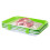 4Pcs Stackable Food Storage Trays with Vacuum Preservation Technology for Extended Freshness Green 1