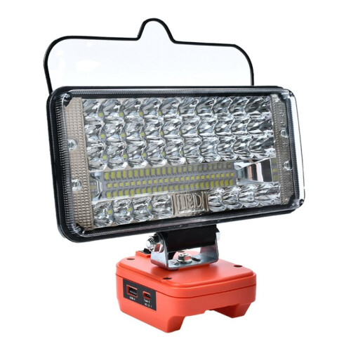 Led Light for  20V Max Battery 7 Inch Spotlight Outdoor Work Fish Work Light Handheld Emergency Tool Lamp