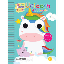 Draw Learn Play Unicorn Friends Hardcover Book